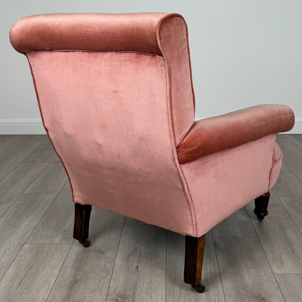 Antique 20th Century Good Quality Armchair In Mahogany  View VI