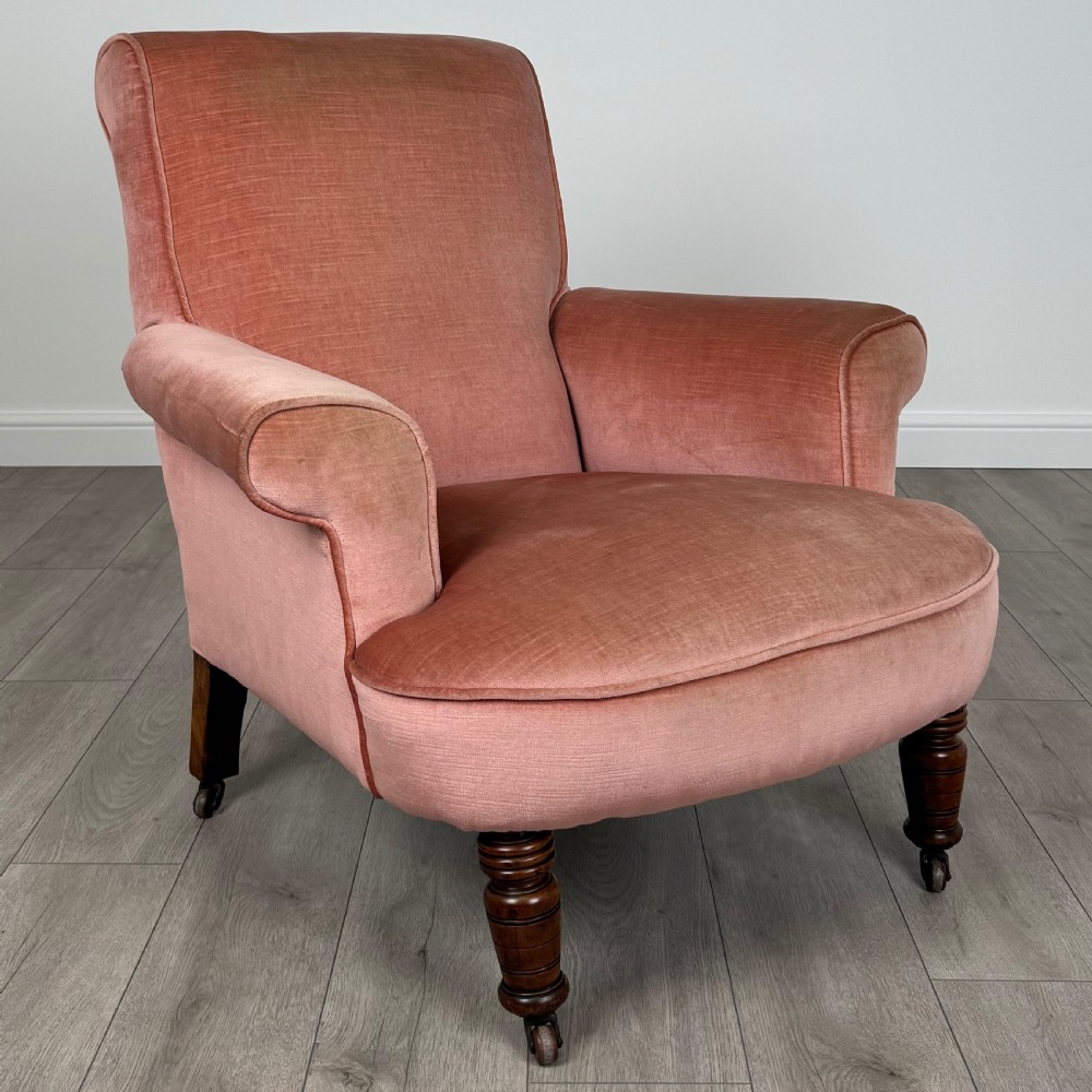Antique 20th Century Good Quality Armchair In Mahogany  View VII
