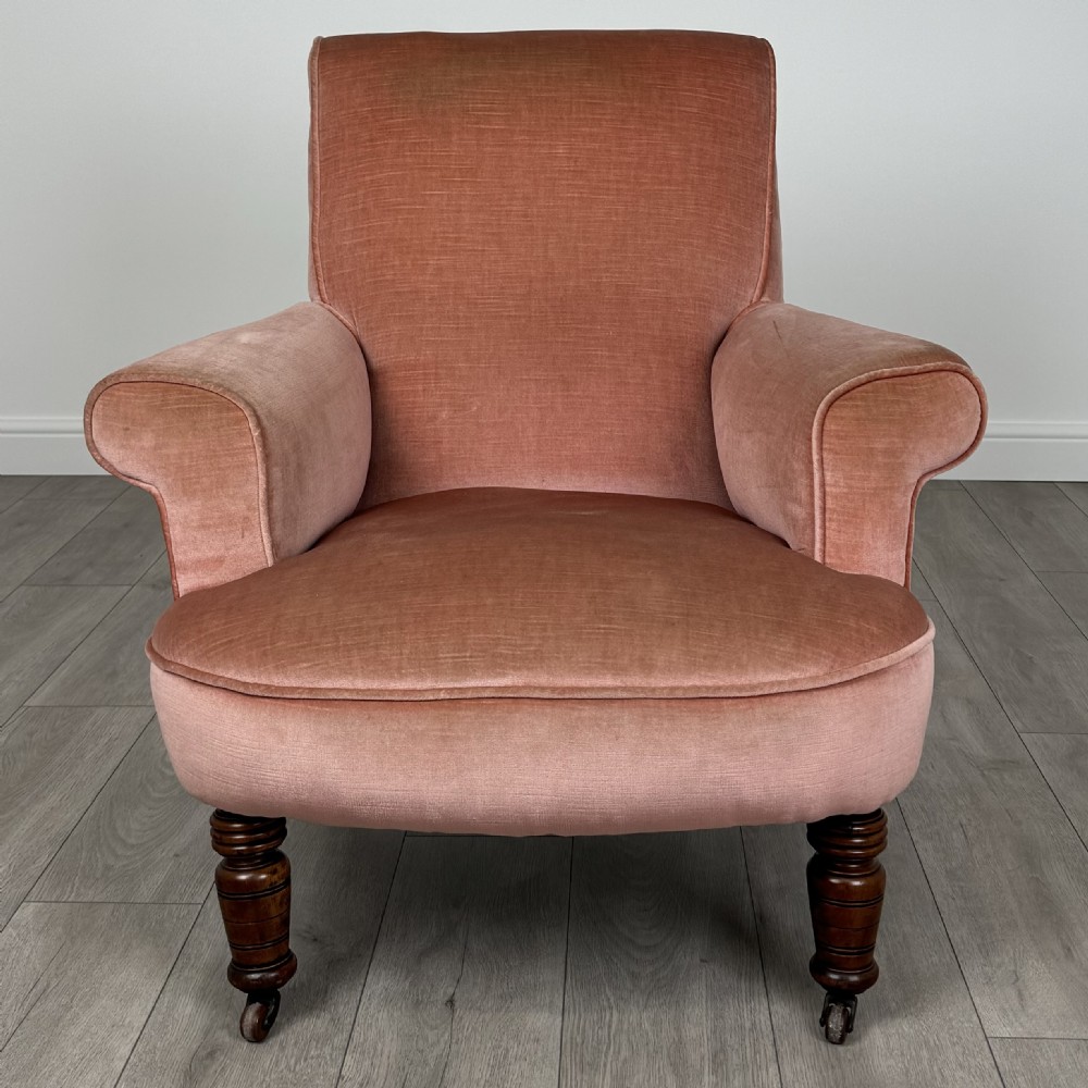 Antique 20th Century Good Quality Armchair In Mahogany  View VIII