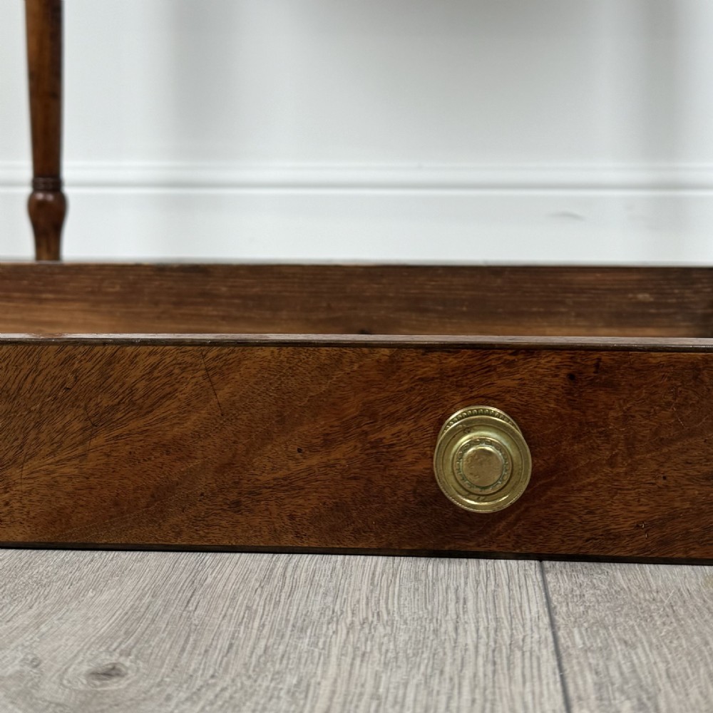 Antique 18th Century Fine Quality Writing Table In Mahogany  View XI