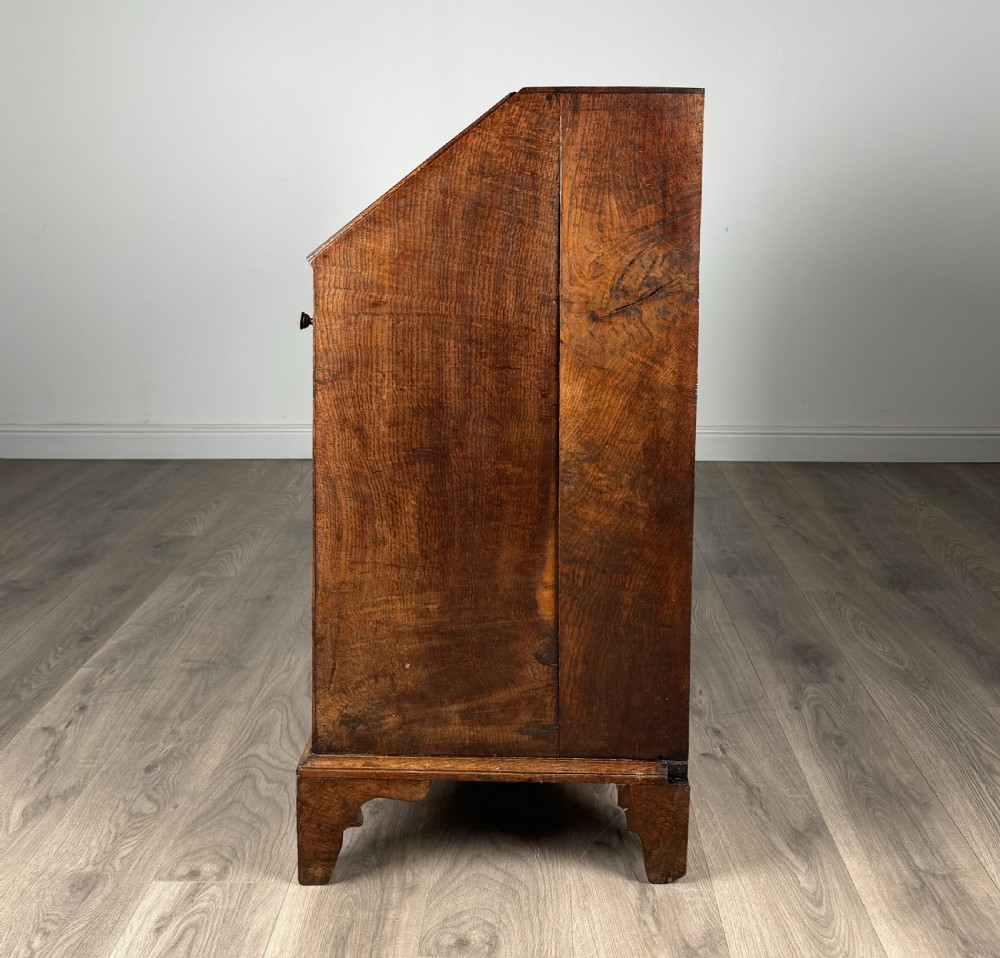 Antique 18th Century Good Quality Bureau In Oak View IV