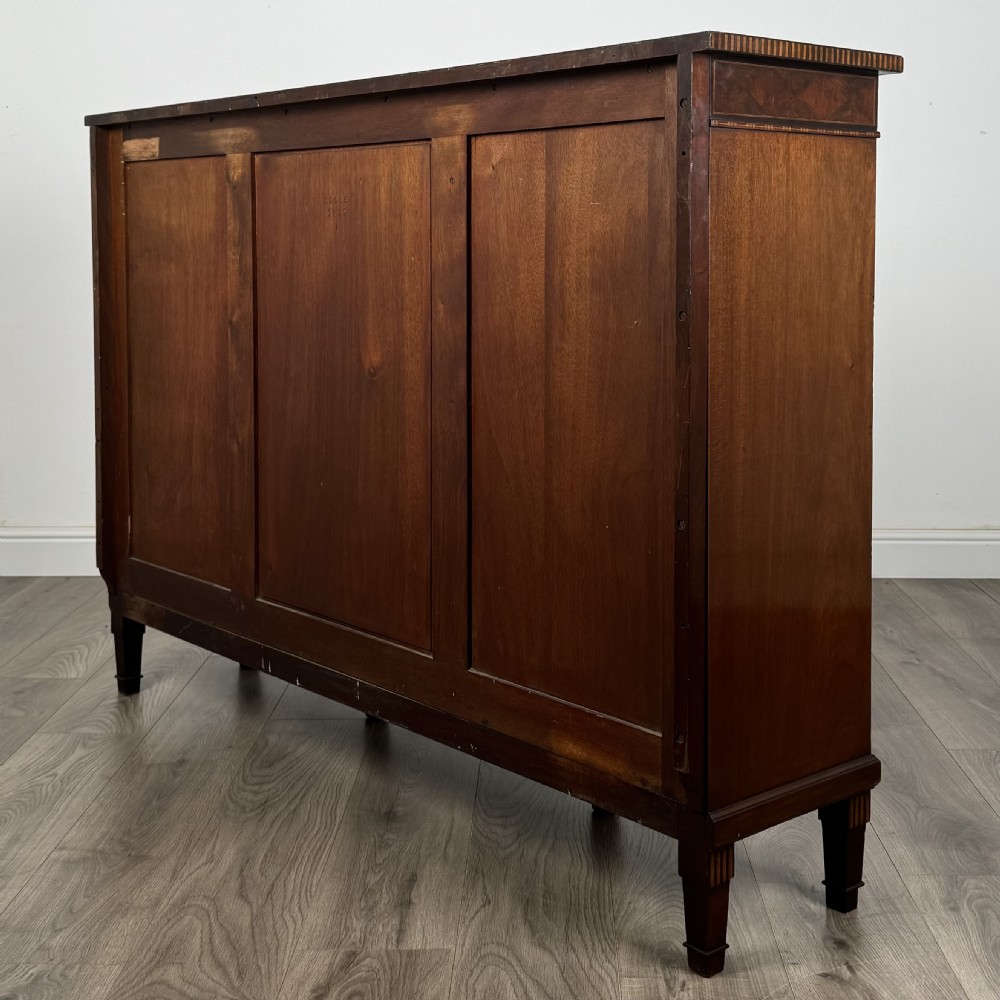  Antique Late 19th Century Inlaid Display Cabinet In Mahogany 
 View XV