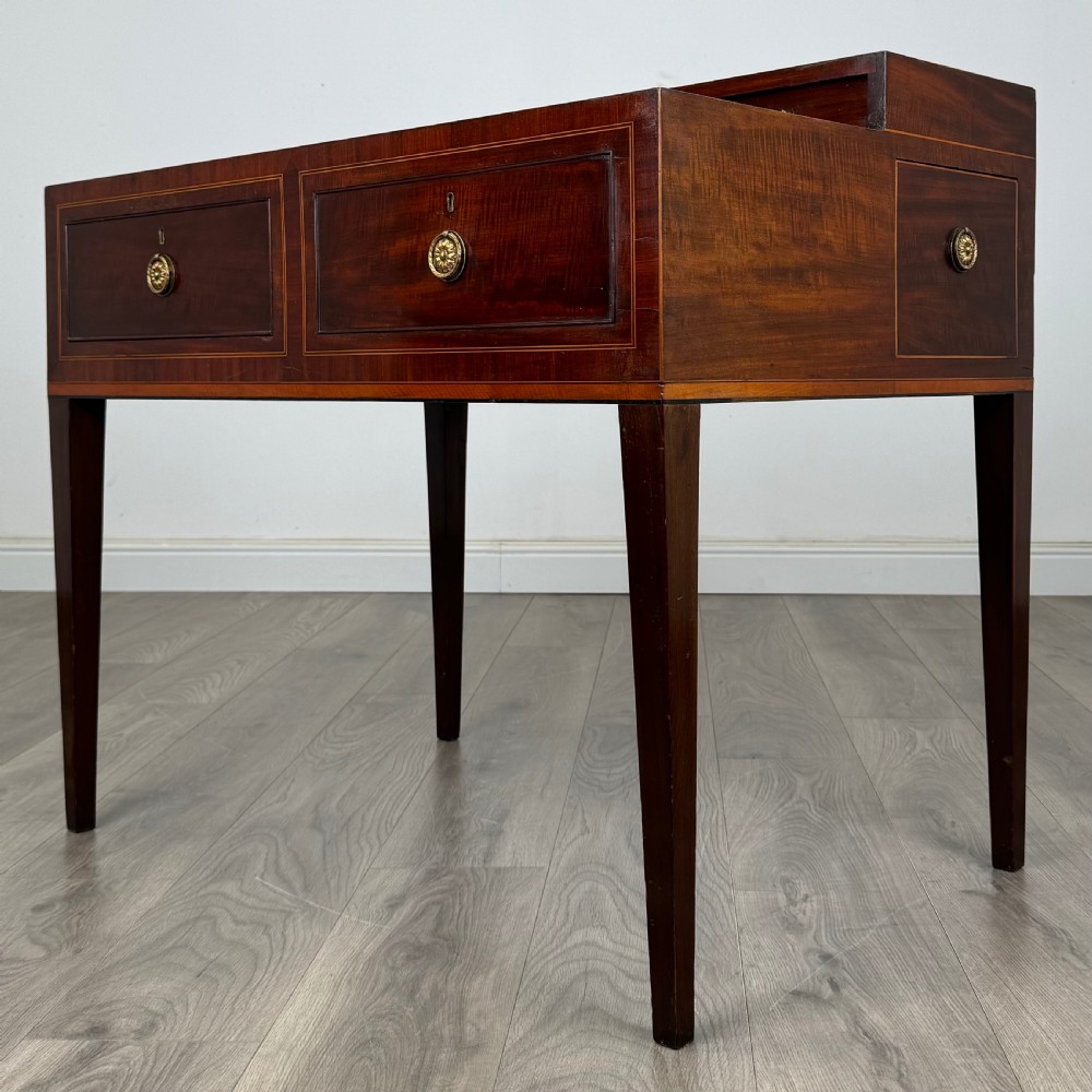 Antique Early 19th Century Writing Table In Mahogany View II