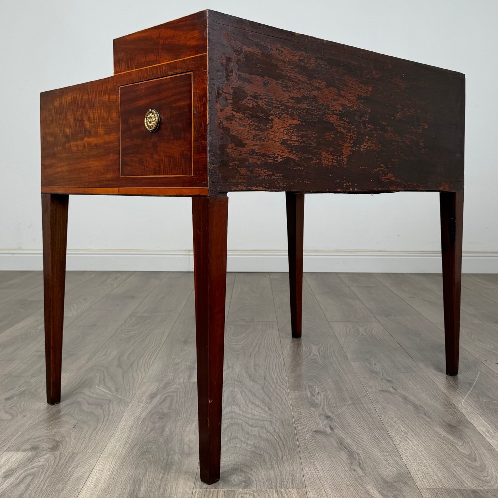 Antique Early 19th Century Writing Table In Mahogany View V