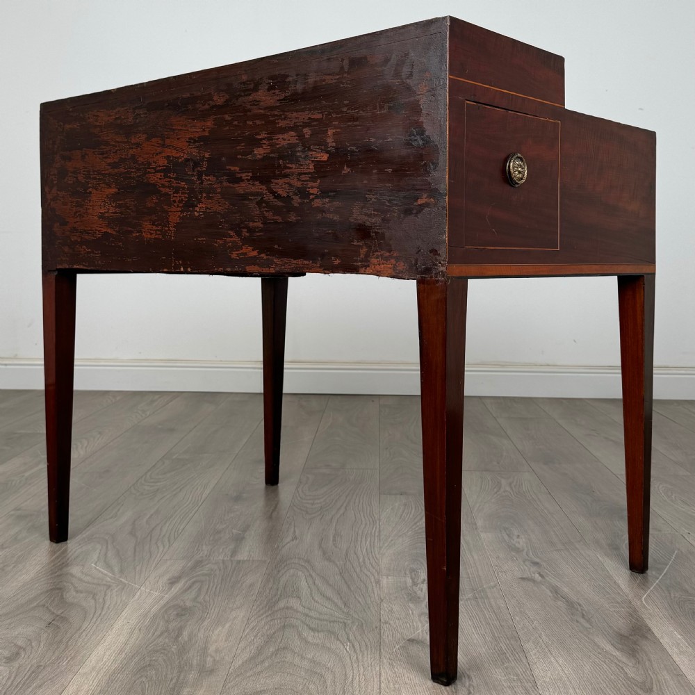 Antique Early 19th Century Writing Table In Mahogany View VI