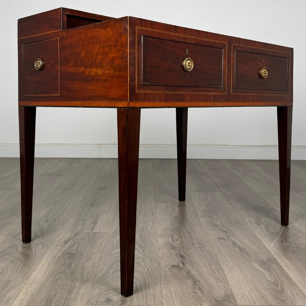 Antique Early 19th Century Writing Table In Mahogany View X