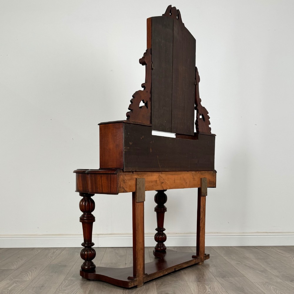  Antique 19th Century Dutchess Dressing Table In Mahogany View III