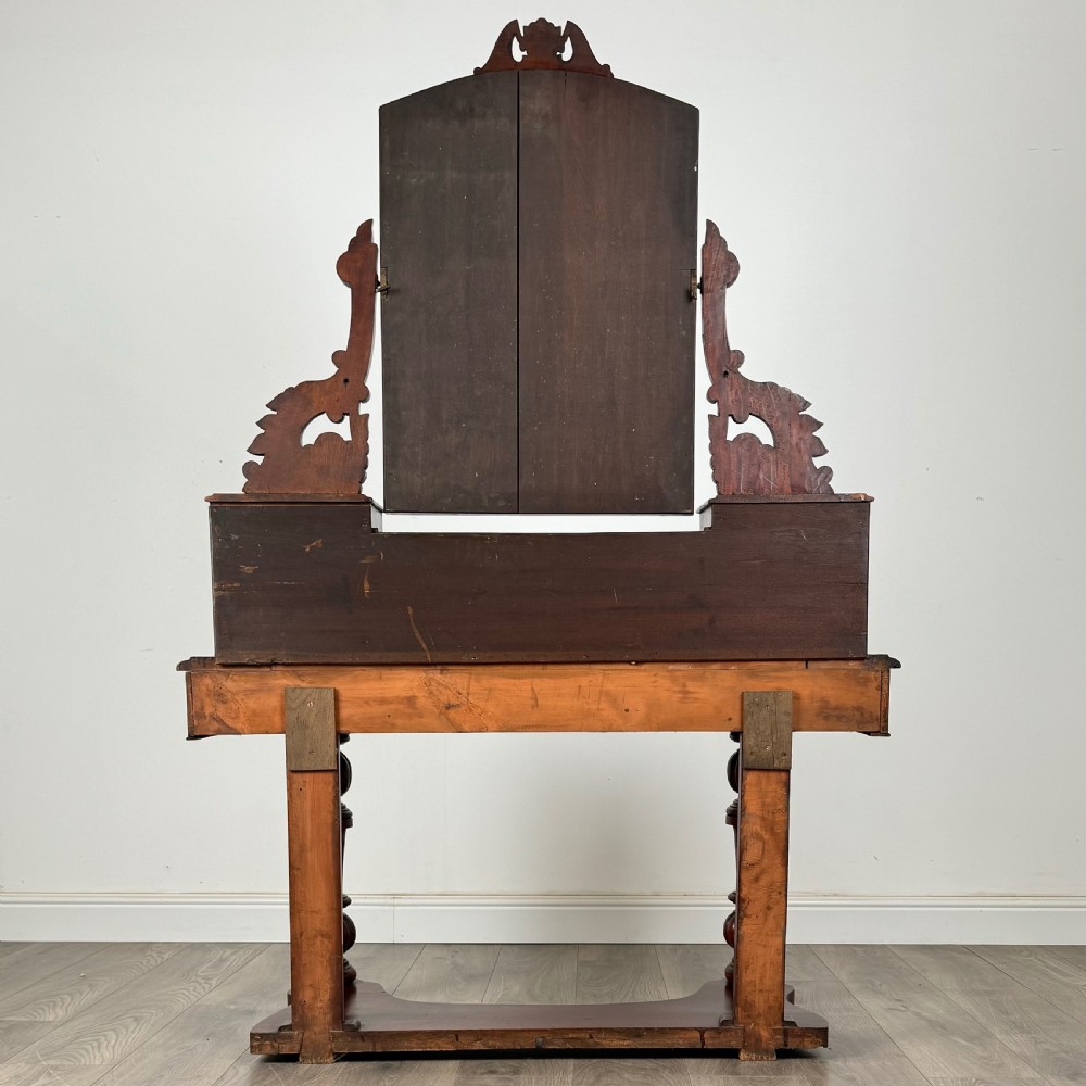  Antique 19th Century Dutchess Dressing Table In Mahogany View IV