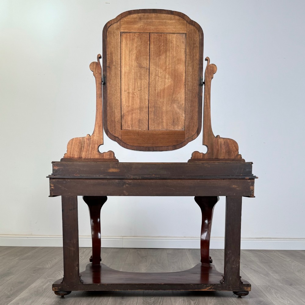 Antique 19th Century Dutchess Dressing Table In Mahogany View IV
