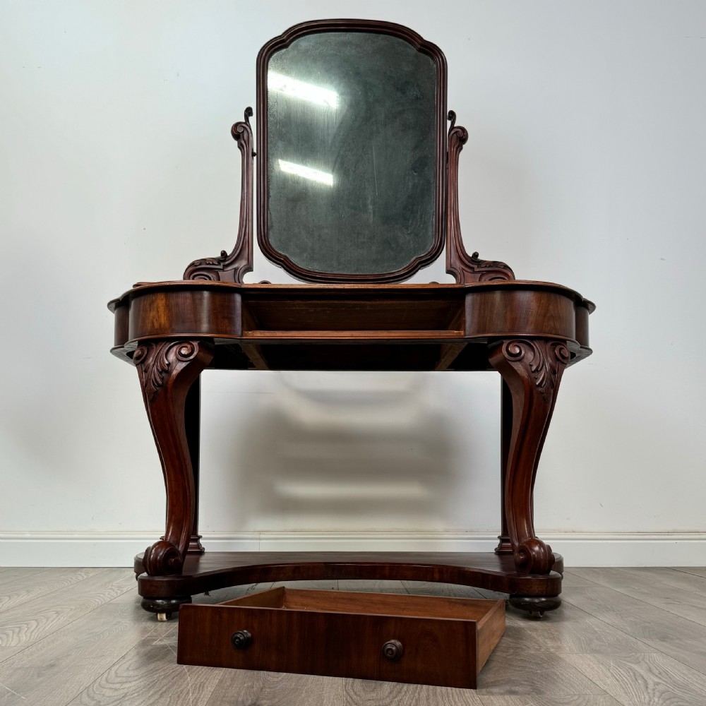 Antique 19th Century Dutchess Dressing Table In Mahogany View X