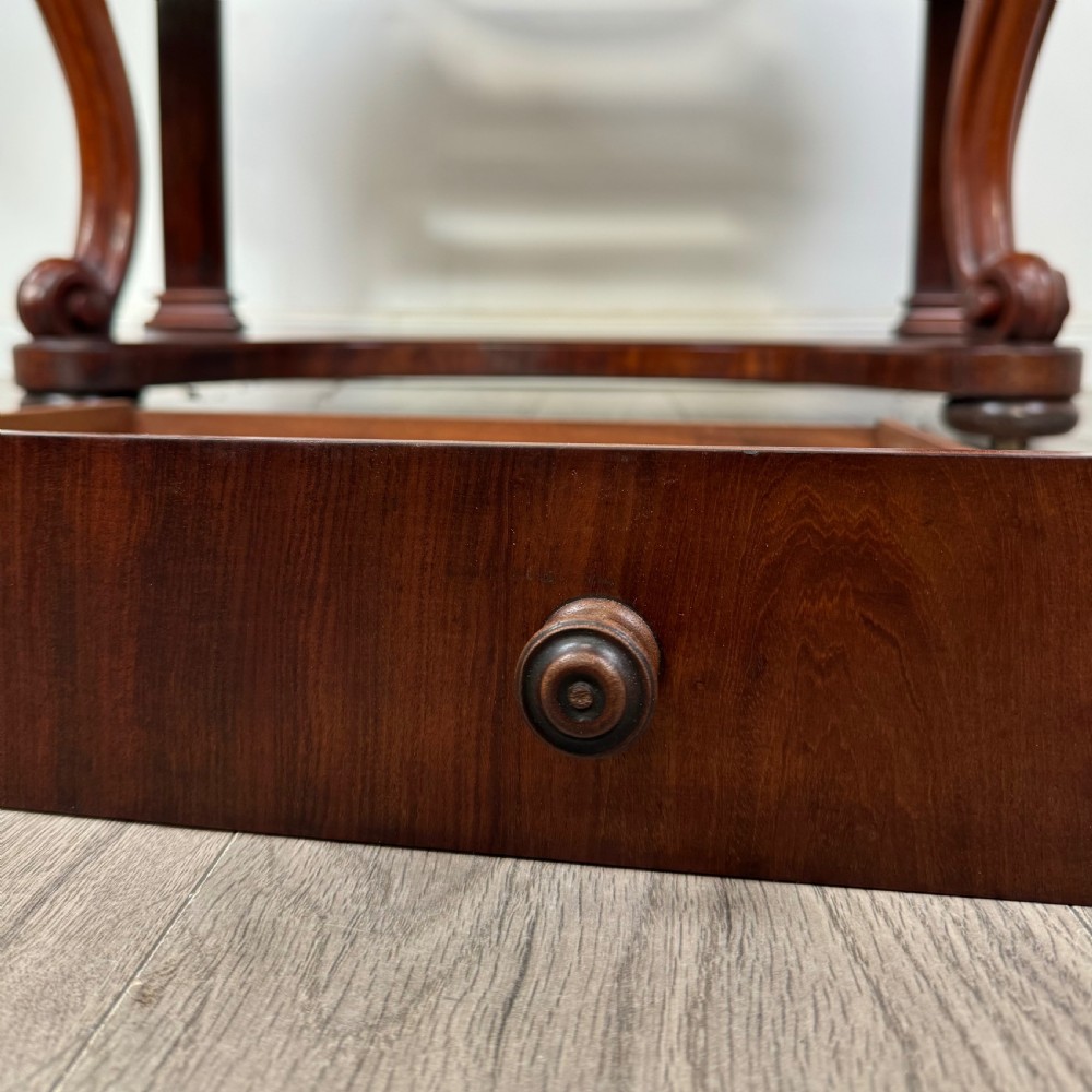 Antique 19th Century Dutchess Dressing Table In Mahogany View XI