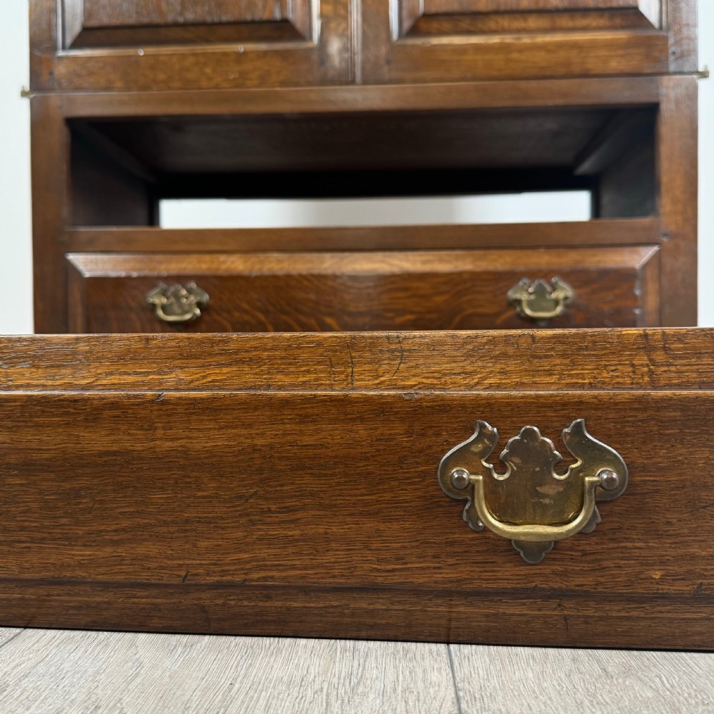 Antique 20th Century Cupboard In Oak  View XII