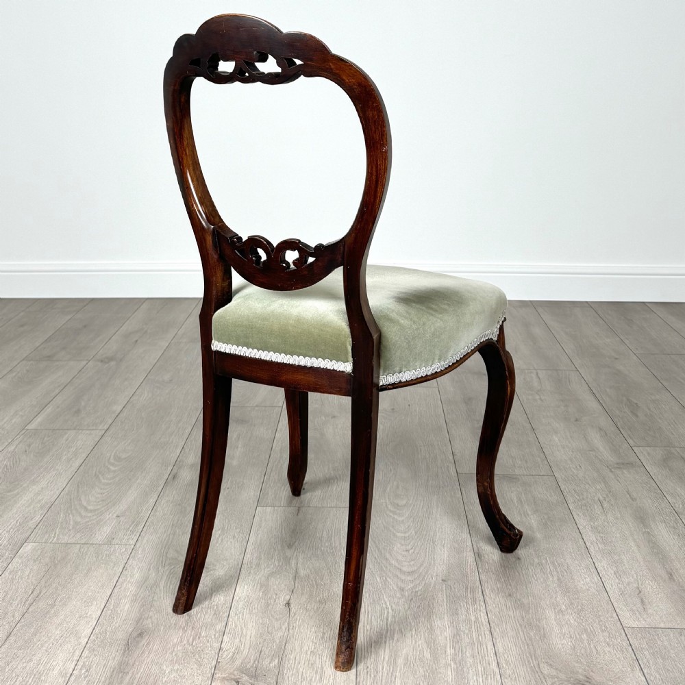  Antique 19th Century Set Of 6 Dining Chair’s In Mahogany  View III