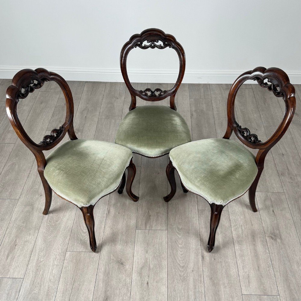  Antique 19th Century Set Of 6 Dining Chair’s In Mahogany  View VIII