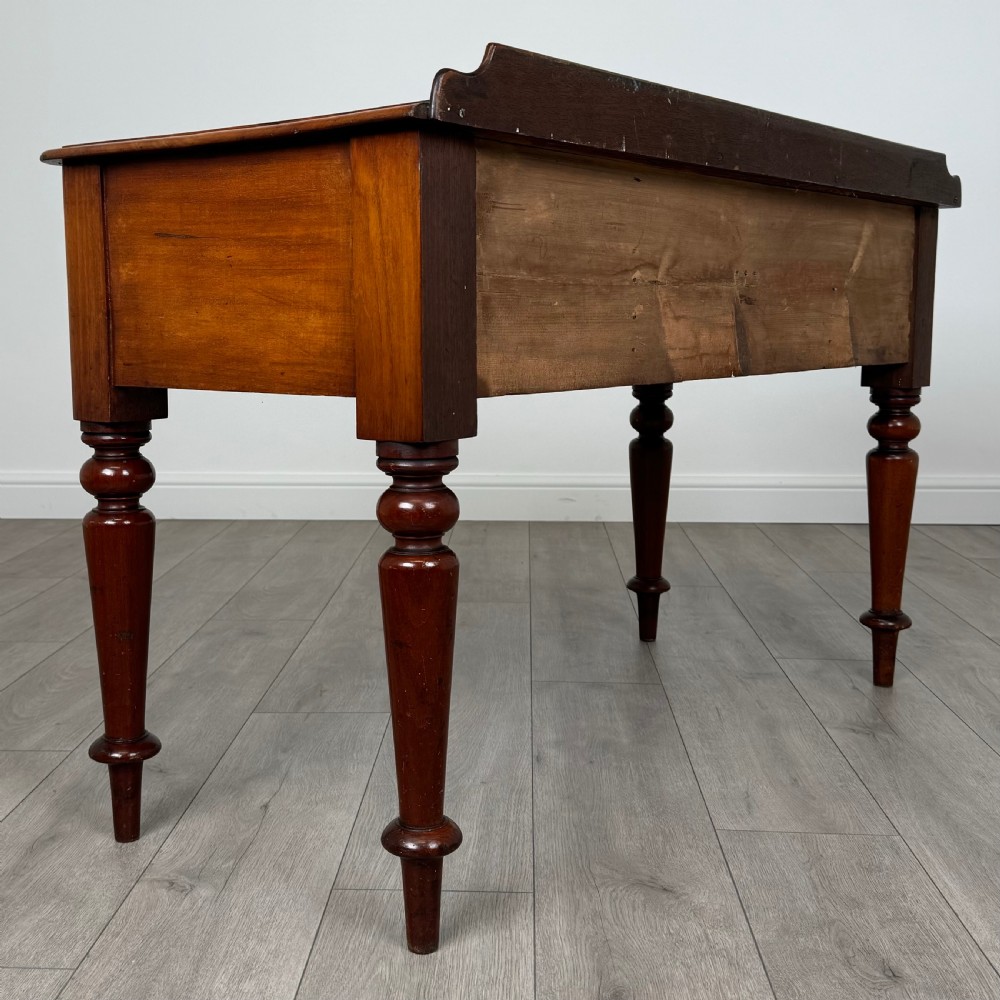  Antique 19th Century Mahogany Writing Table Of Fine Quality View V