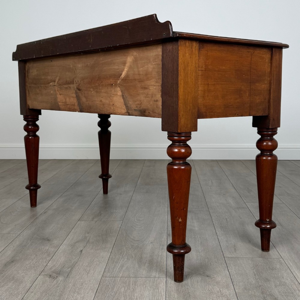  Antique 19th Century Mahogany Writing Table Of Fine Quality View VI