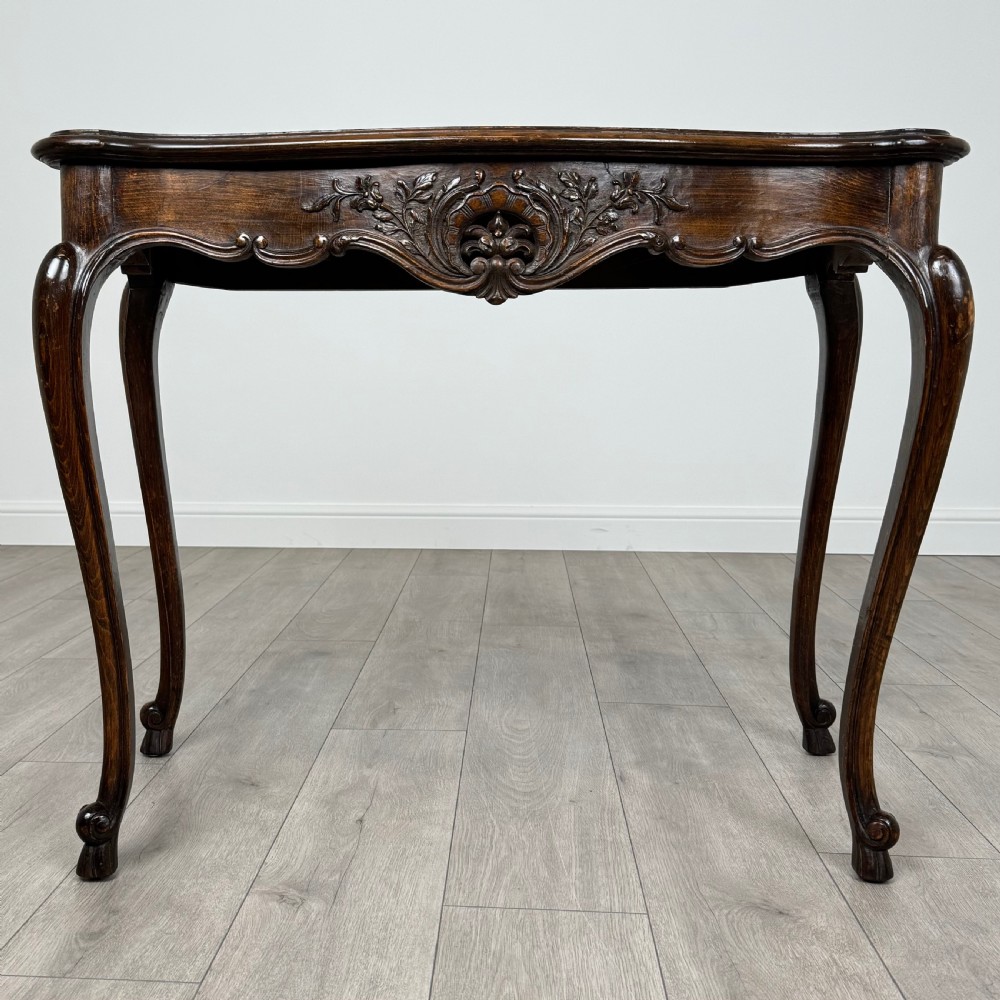 Antique 20th Century Side Table In Mahogany