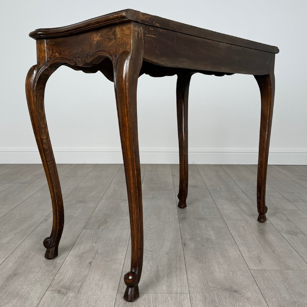 Antique 20th Century Side Table In Mahogany View IV