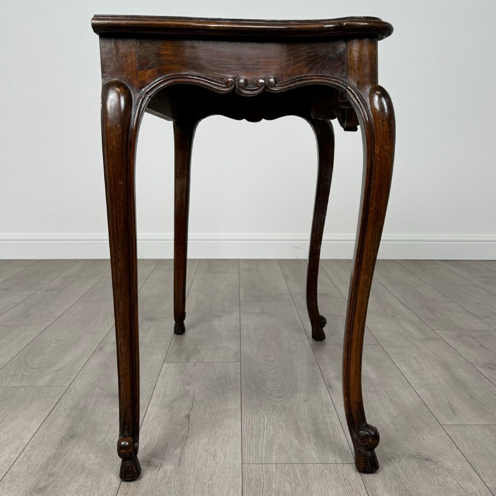 Antique 20th Century Side Table In Mahogany View VI