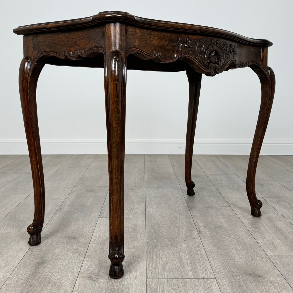 Antique 20th Century Side Table In Mahogany View VIII