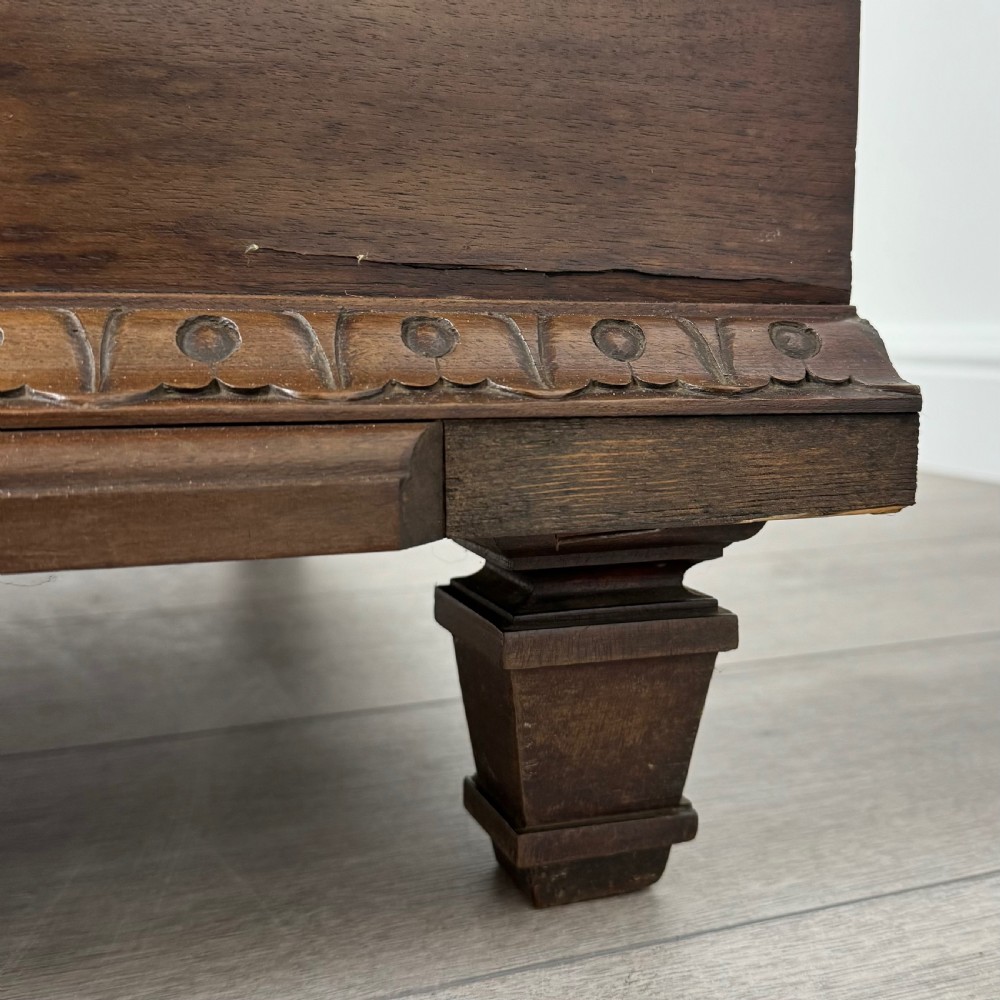 Antique 19th Century Carved Walnut Cabinet View XIII