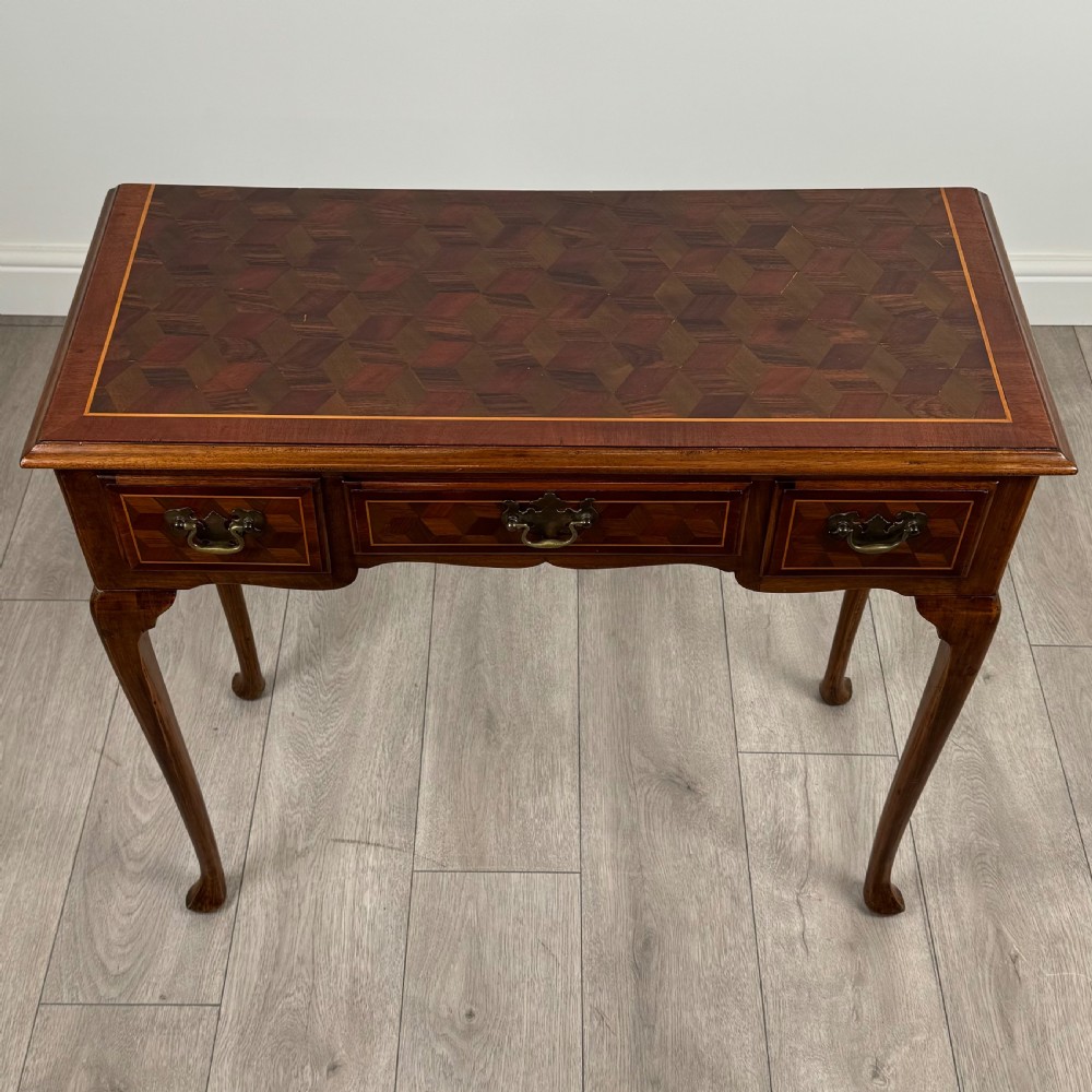 Antique 20th Century Side Table In Mahogany View IX