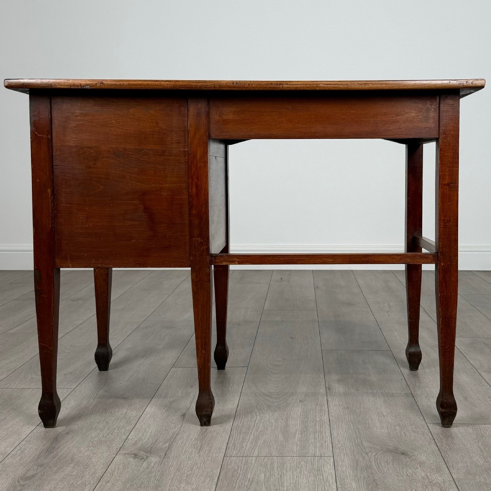 Antique 20th Century Small Oak Desk Of Fine Quality  View VI