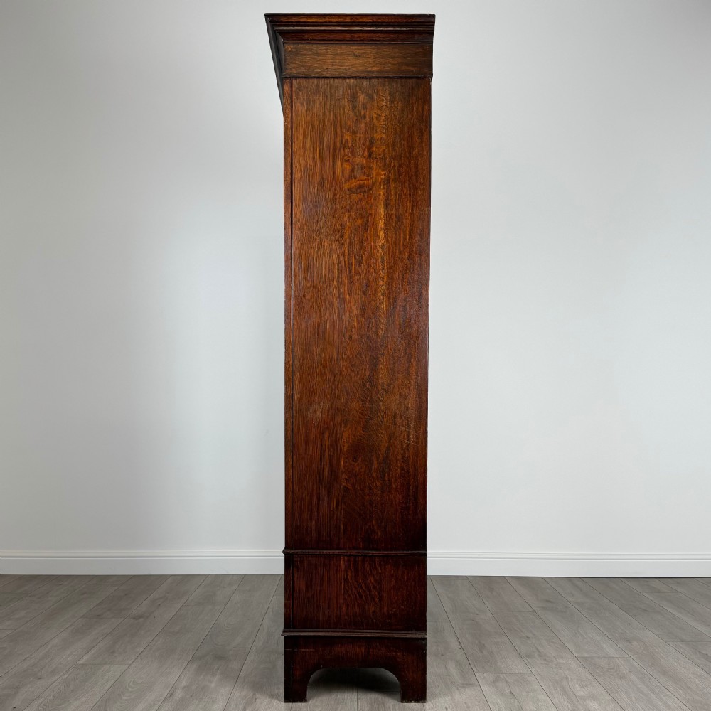 Antique 20th Century Jacobean Style Wardrobe In Oak View IV