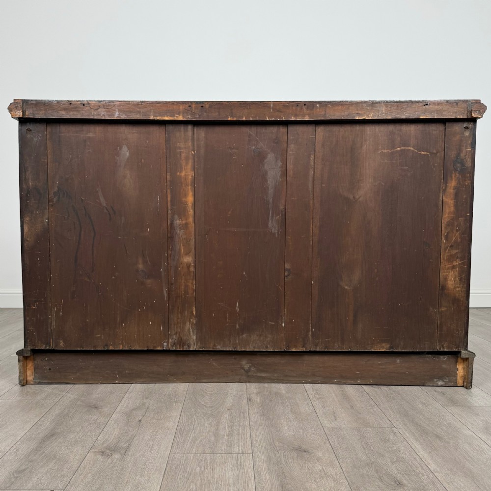 Antique 19th Century Heavily Carved Sideboard In Oak  View VI