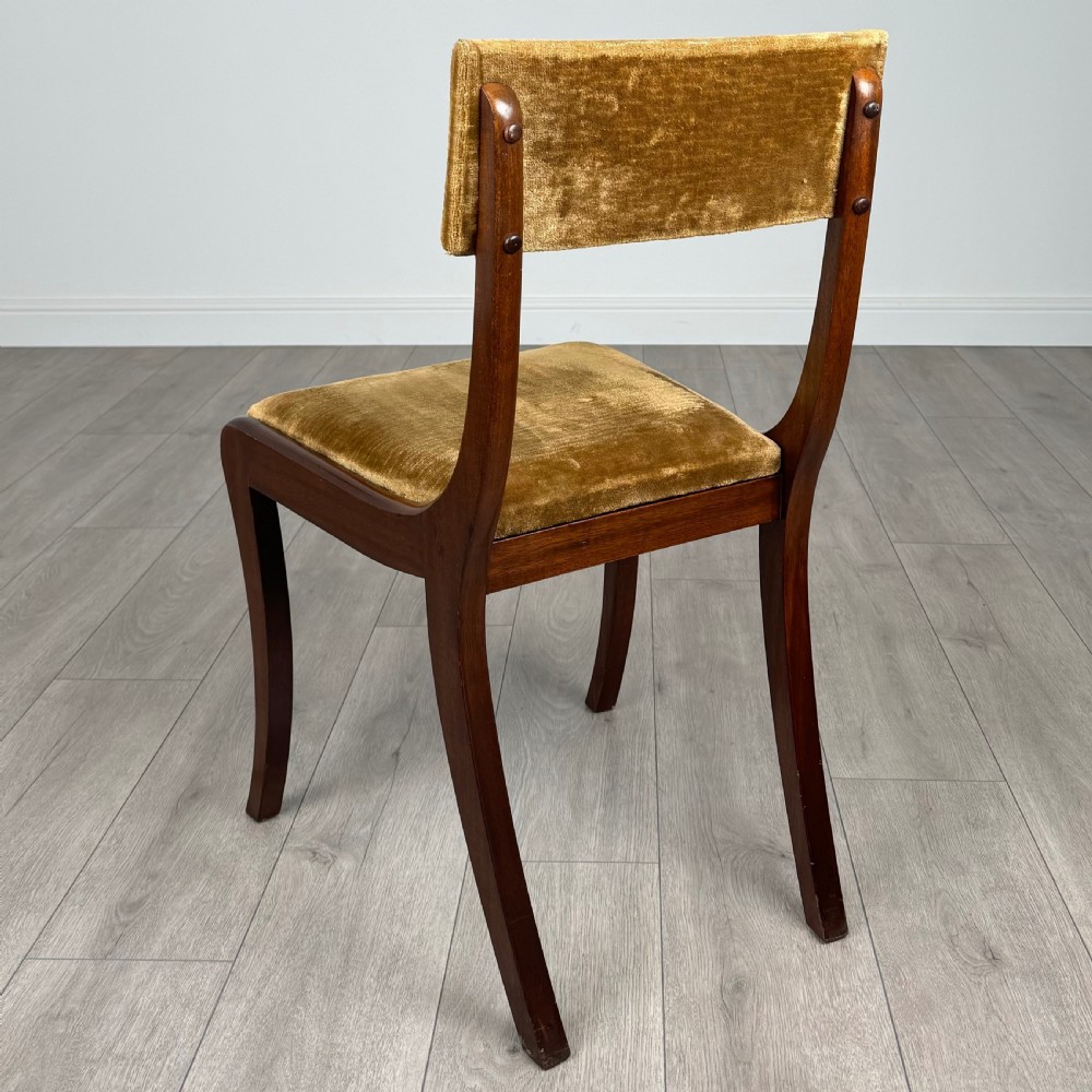 Antique 20th Century Set Of 6 Dining Chair’s In Mahogany  View III