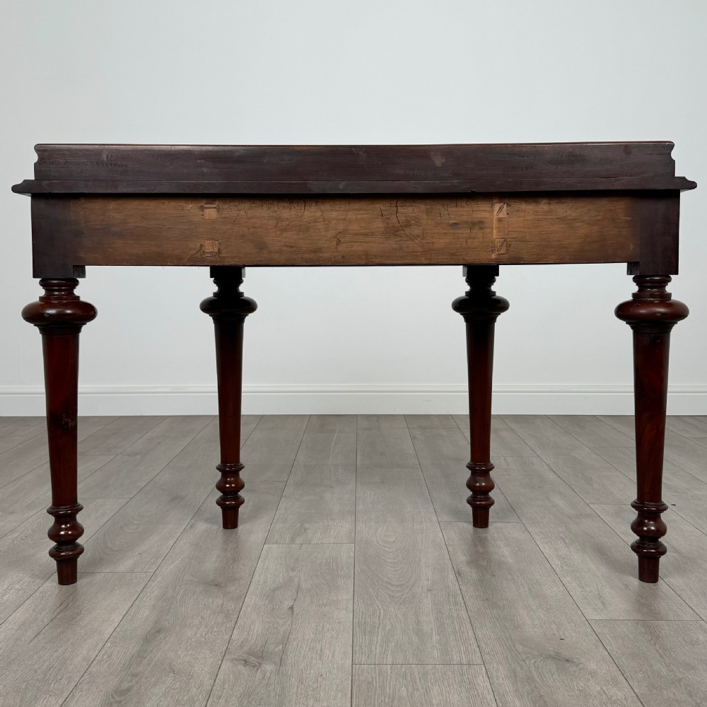 Antique 19th Century Side Table In Mahogany View VI