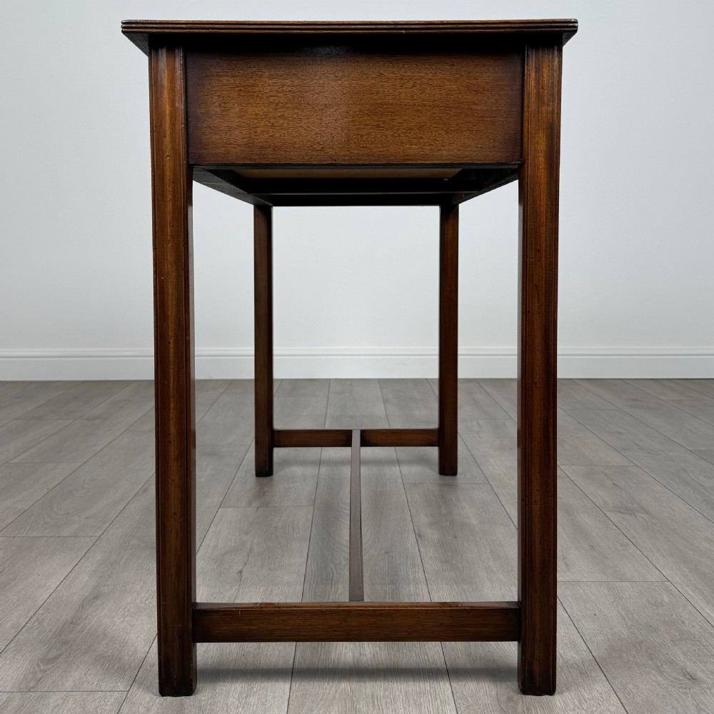  Antique 20th Century Writing Table In Mahogany  View III