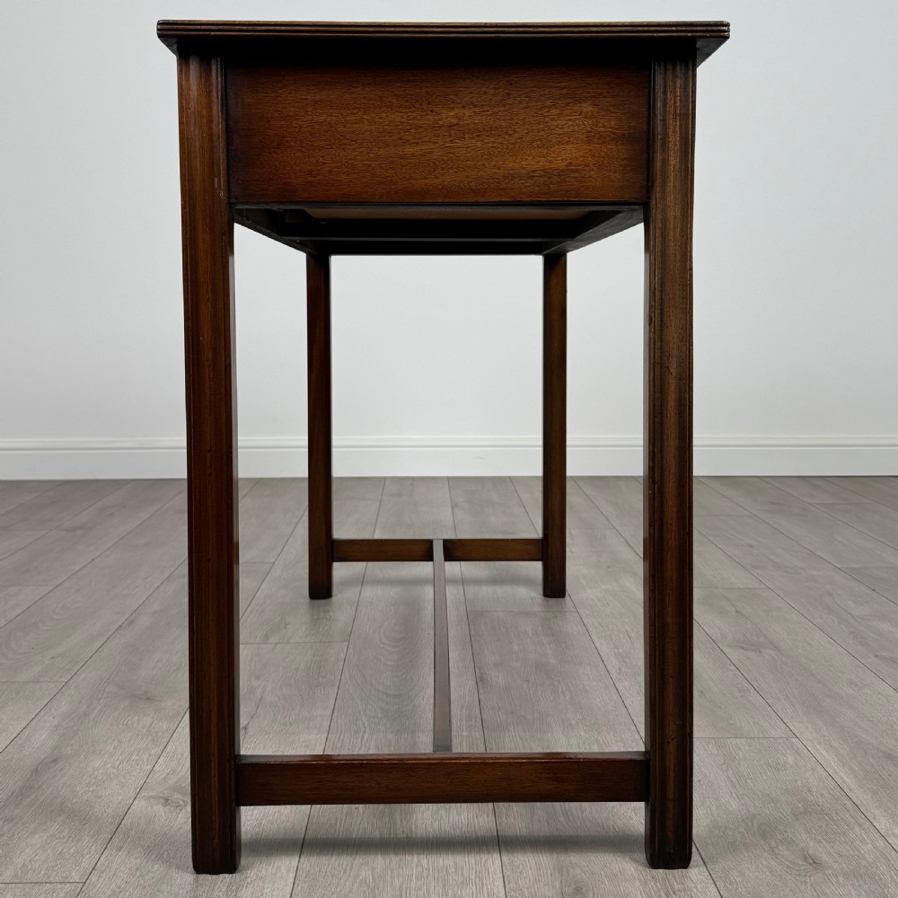  Antique 20th Century Writing Table In Mahogany  View VIII