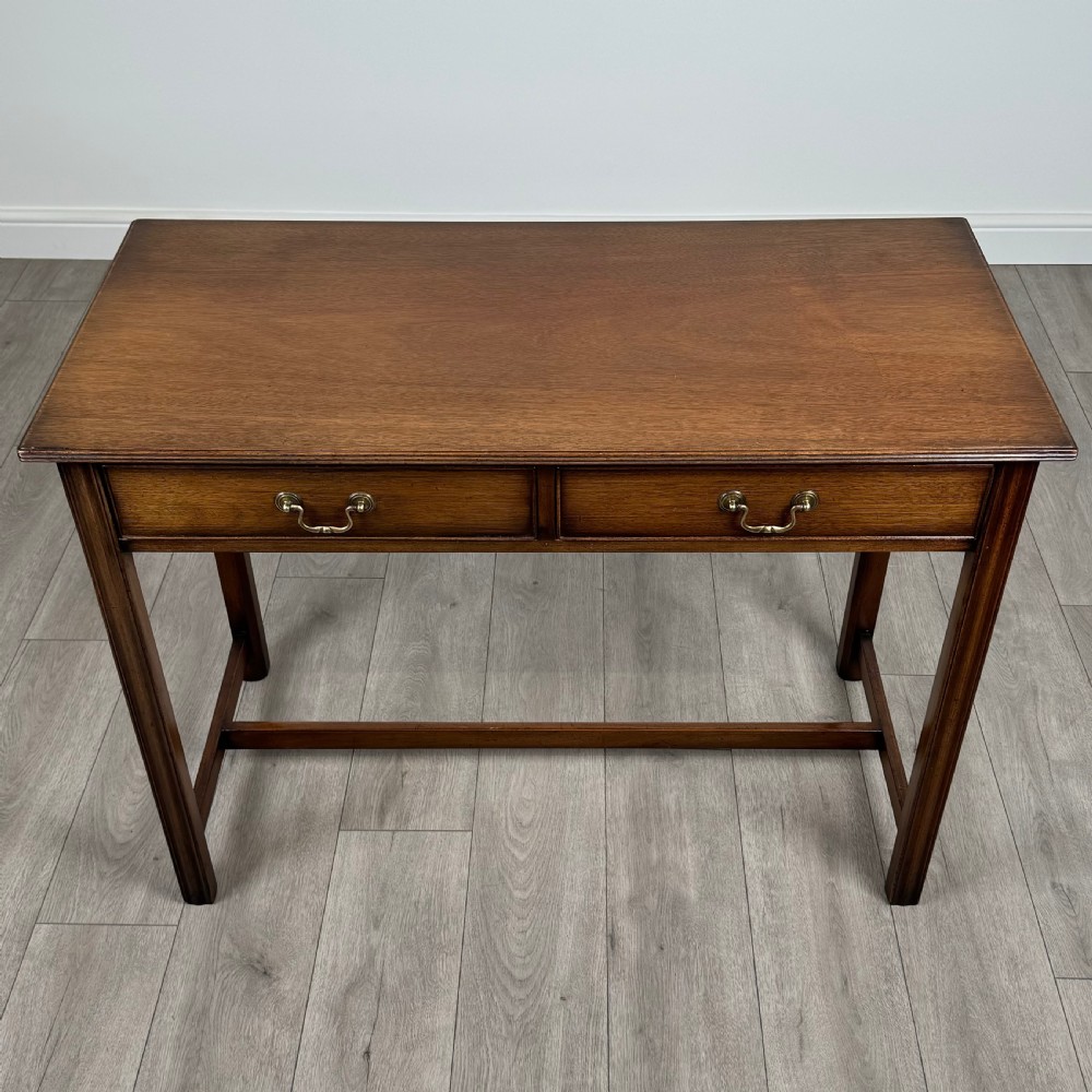  Antique 20th Century Writing Table In Mahogany  View IX