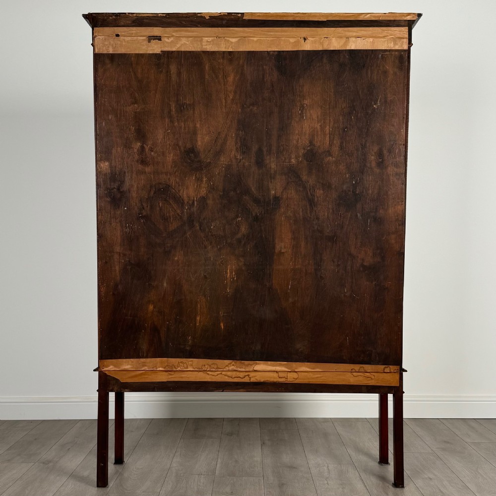  Antique 20th Century Glazed Display Cabinet In Mahogany  View VI
