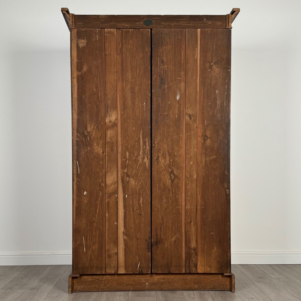 Antique 19th Century Mahogany Wardrobe Of Good Quality  View VI