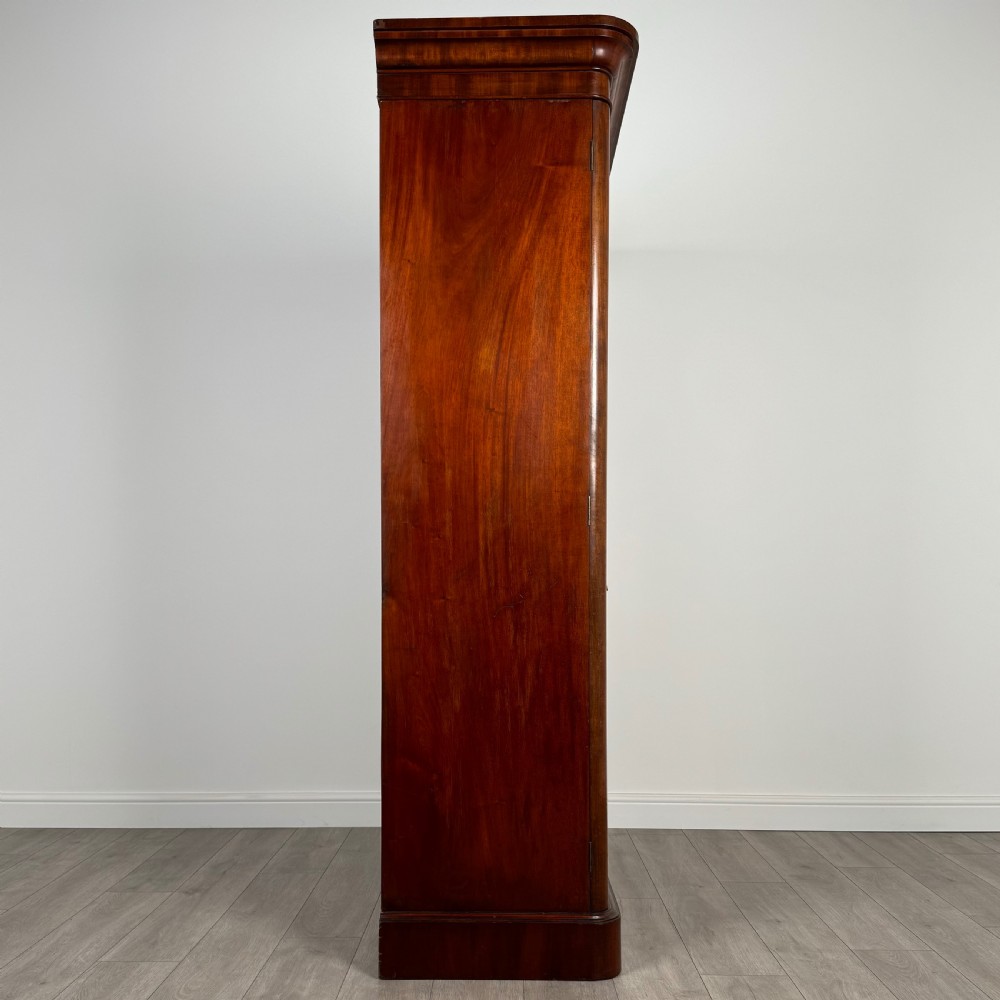 Antique 19th Century Mahogany Wardrobe Of Good Quality  View VIII
