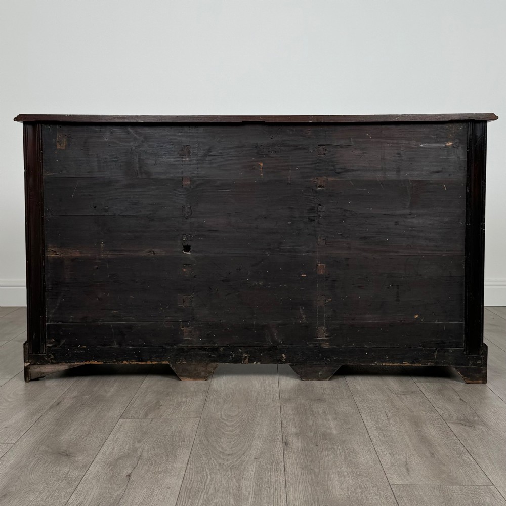 Antique 19th Century Good Quality Desk In Mahogany  View V