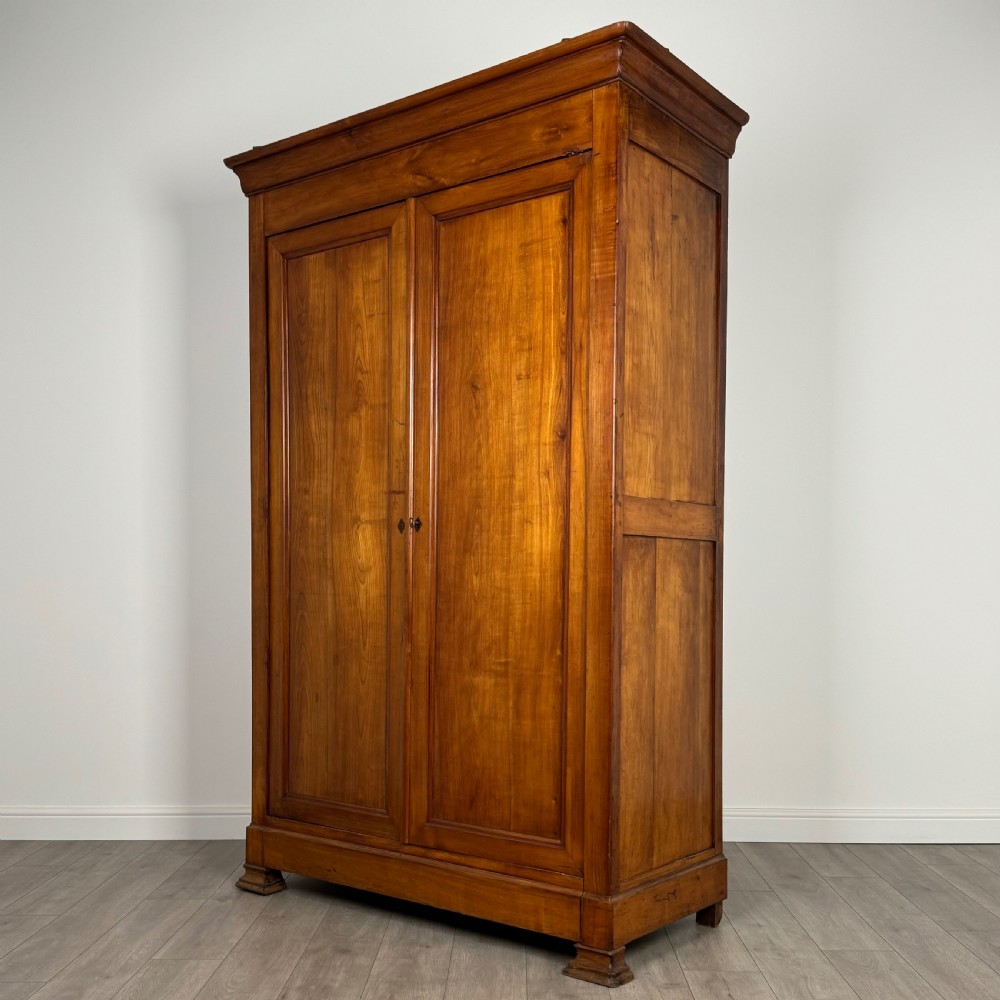 Antique 19th Century Fruitwood Wardrobe Of Good Quality View III