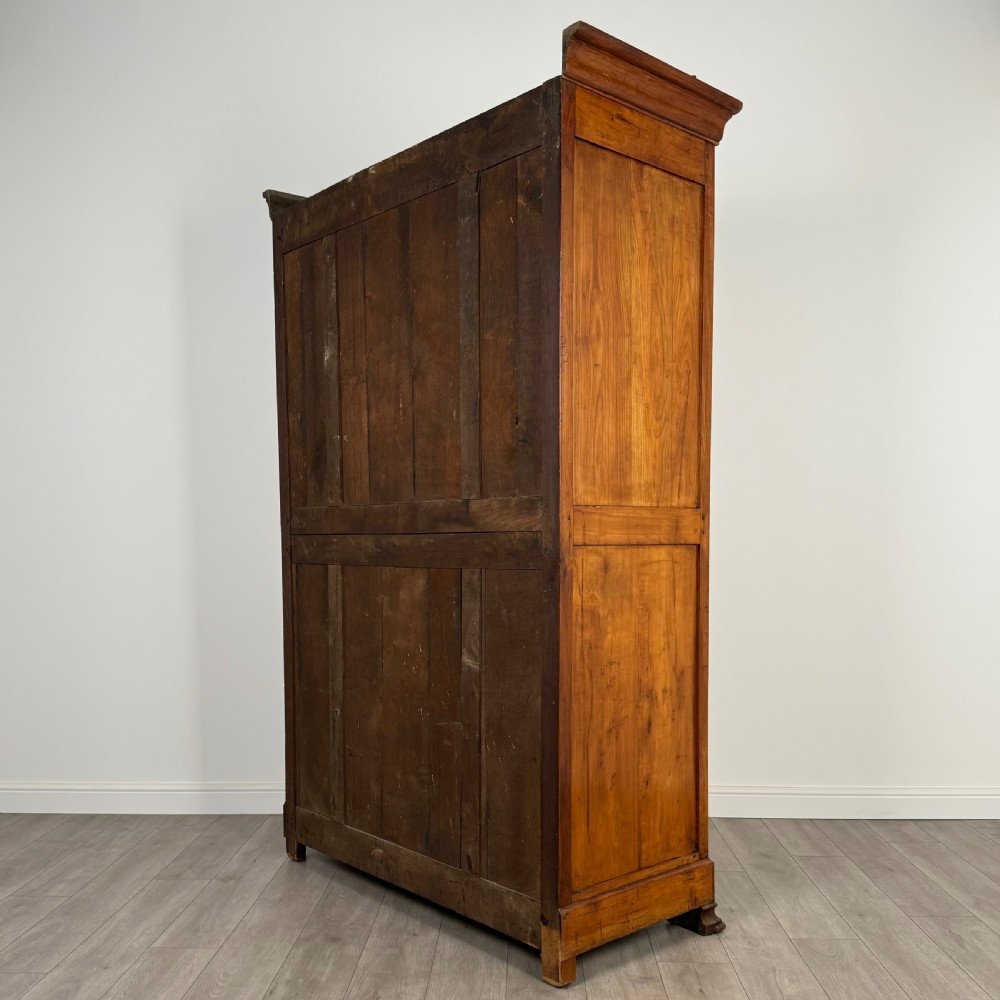 Antique 19th Century Fruitwood Wardrobe Of Good Quality View VII