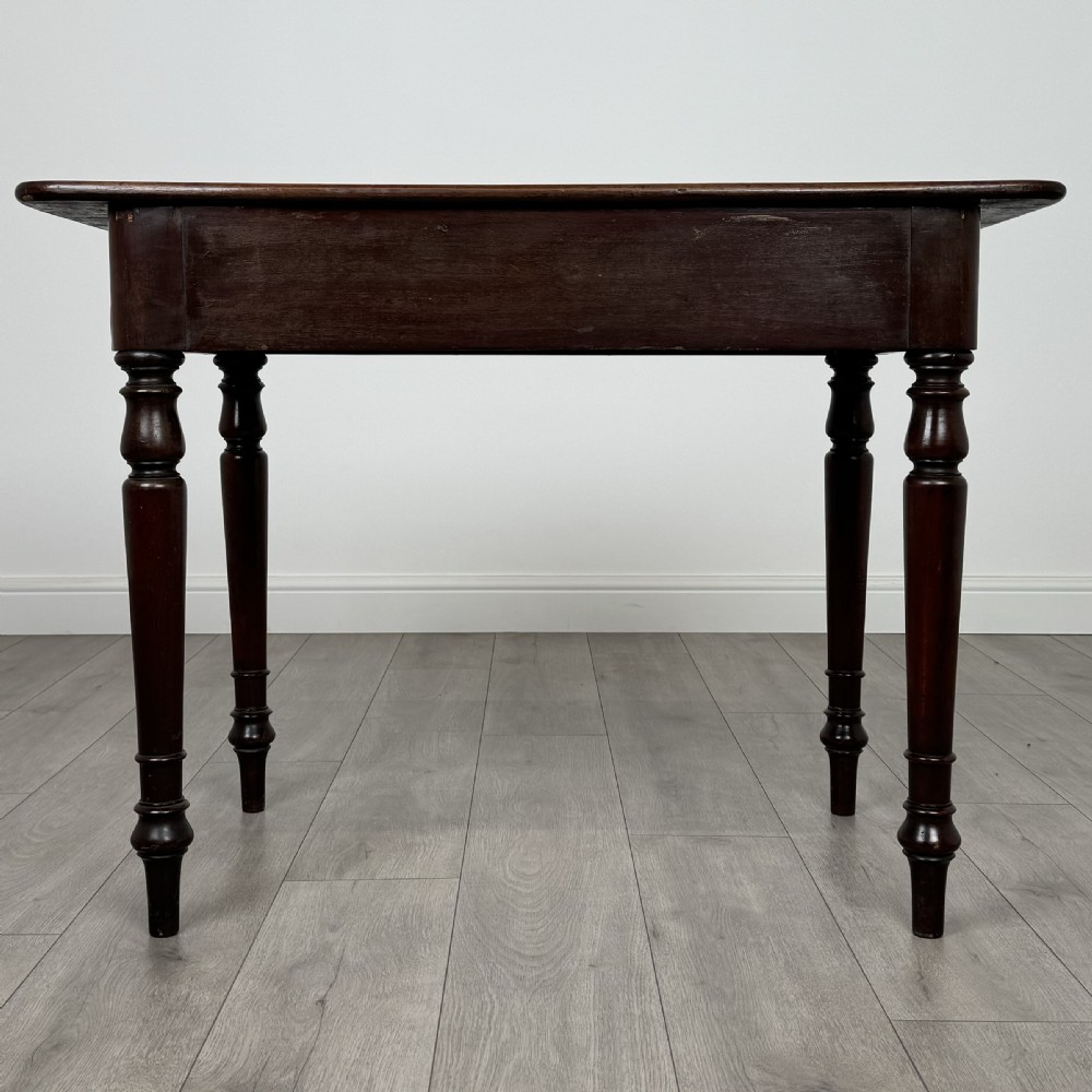  Antique 19th Century Writing Table In Mahogany View V