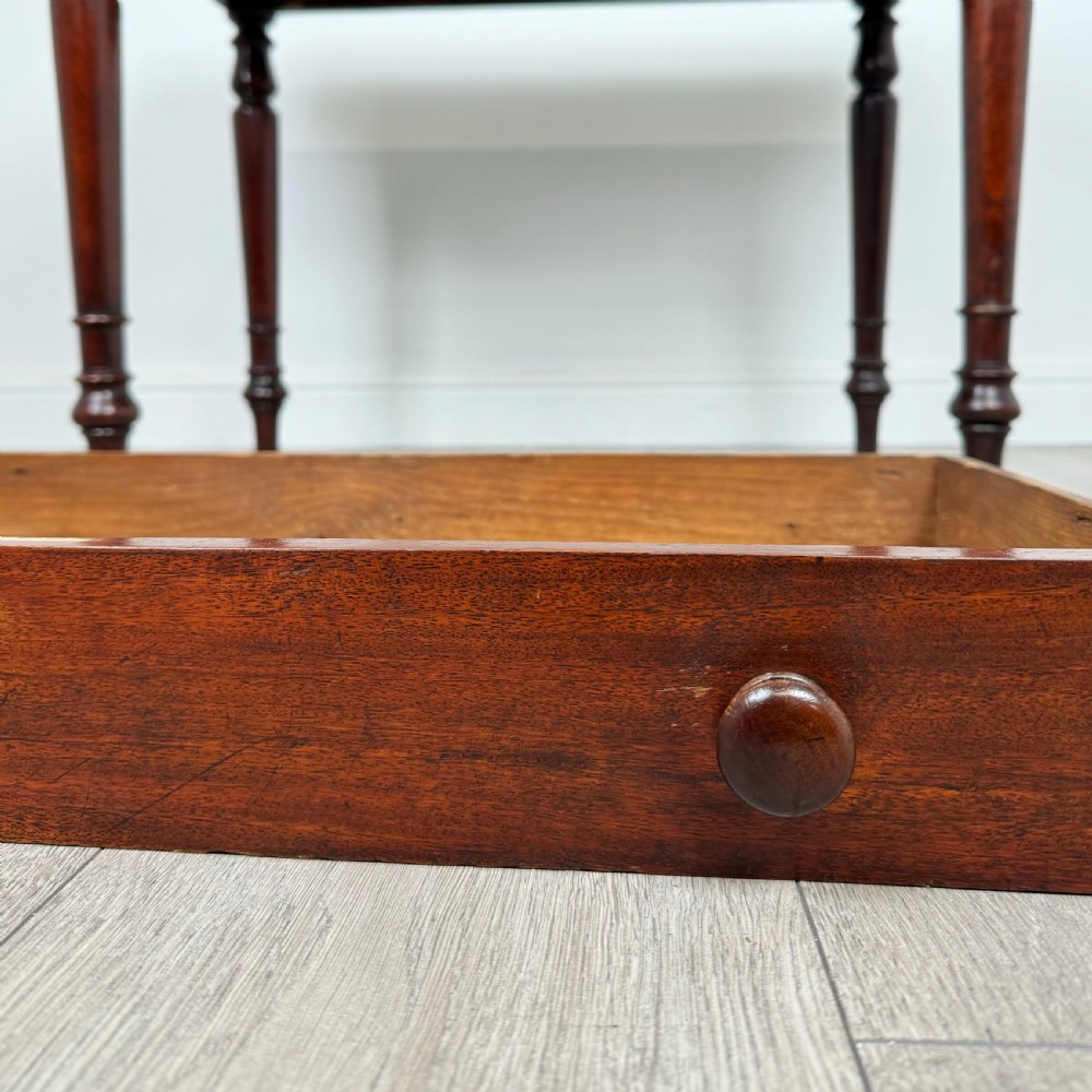  Antique 19th Century Writing Table In Mahogany View XI