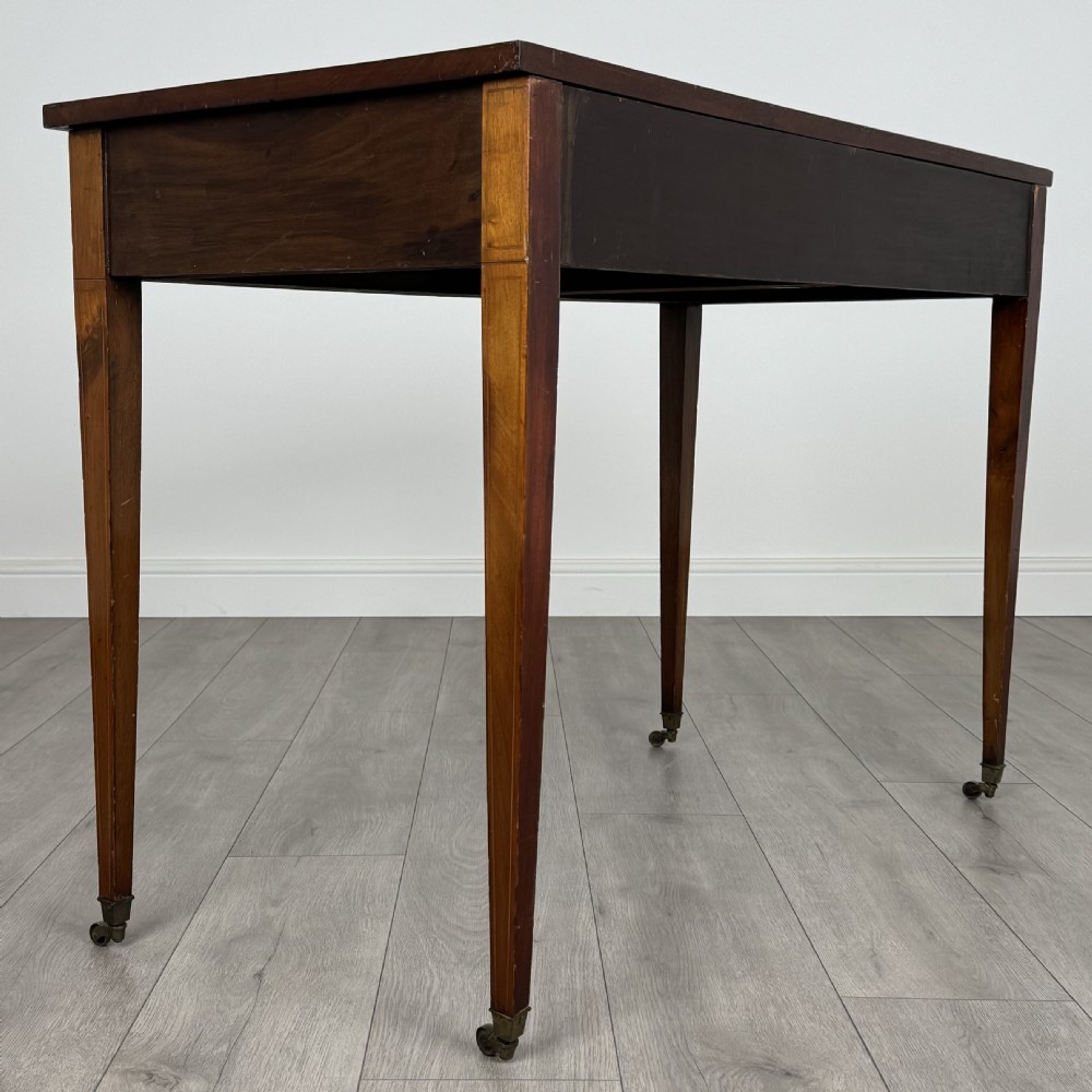  Antique 20th Century Writing Table In Mahogany  View IV