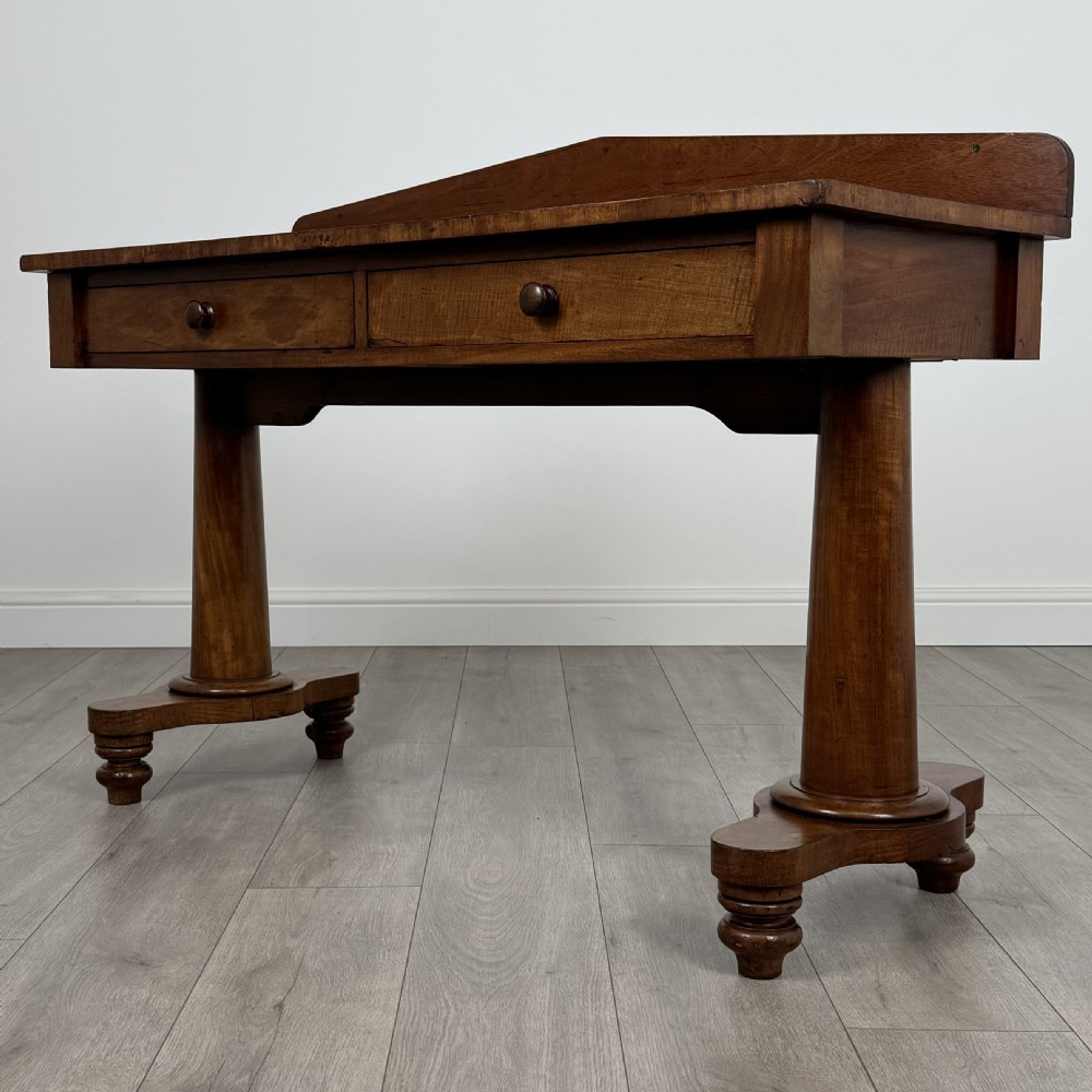 Antique 19th Century Writing Table In Mahogany  View II