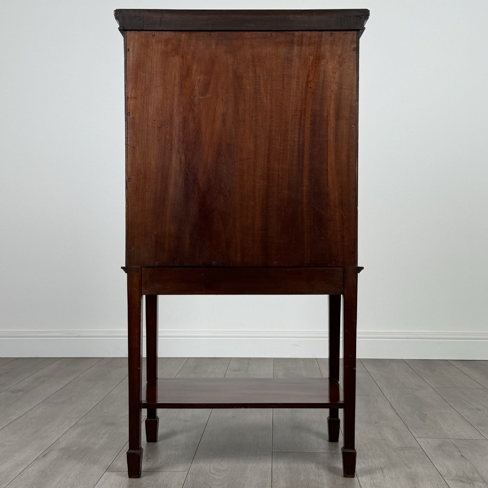 Antique 20th Century Fine Quality Cabinet In Mahogany View VI