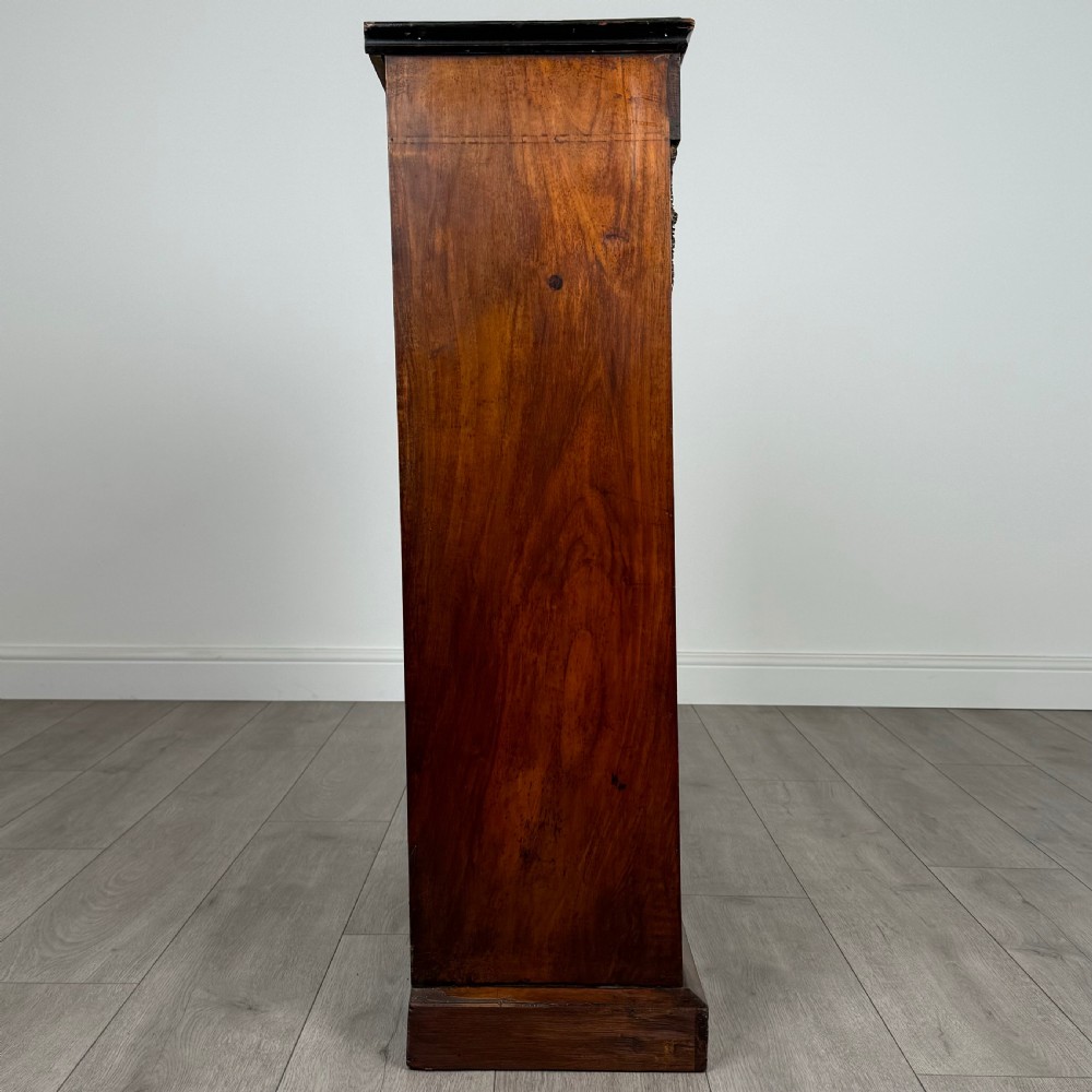 Antique 19th Century Inlaid Pier Cabinet In Walnut  View VIII