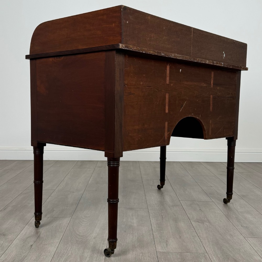 Antique 19th Century Writing Desk In Mahogany  View IV