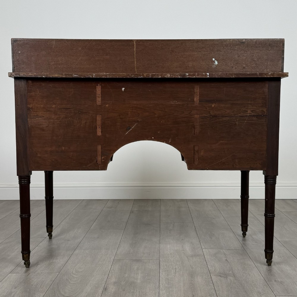 Antique 19th Century Writing Desk In Mahogany  View V