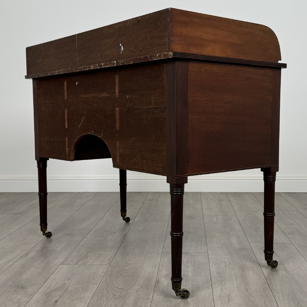 Antique 19th Century Writing Desk In Mahogany  View VI