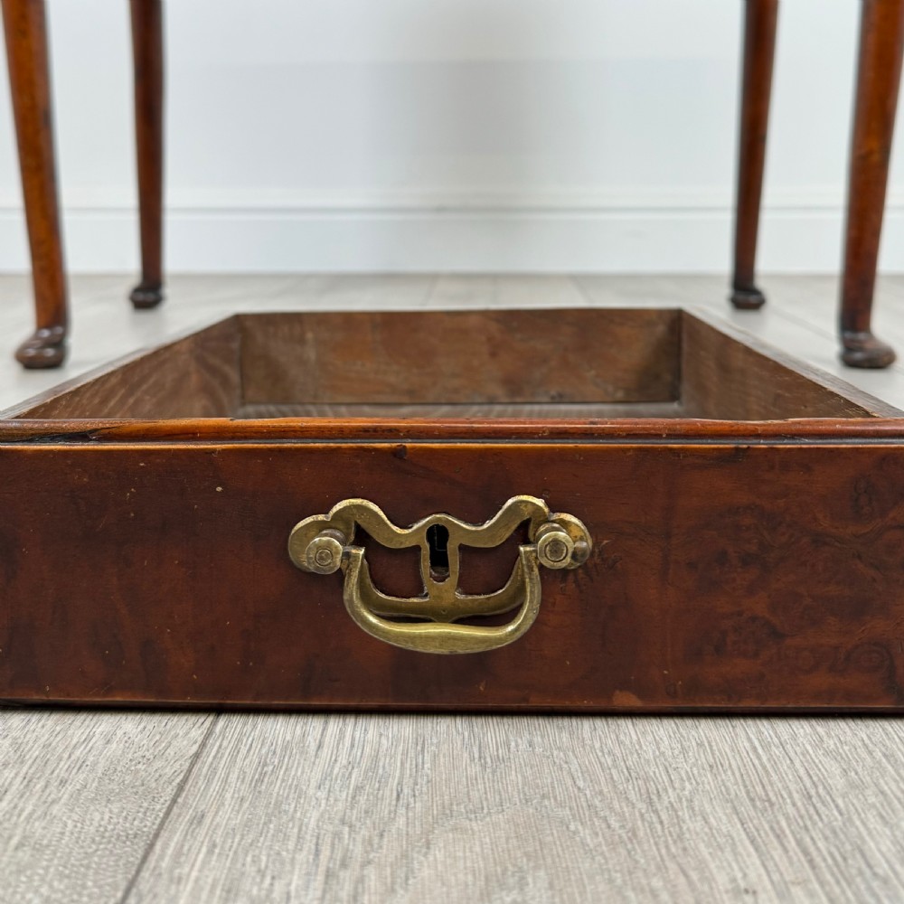 Antique 18th Century Lowboy In Walnut View XI